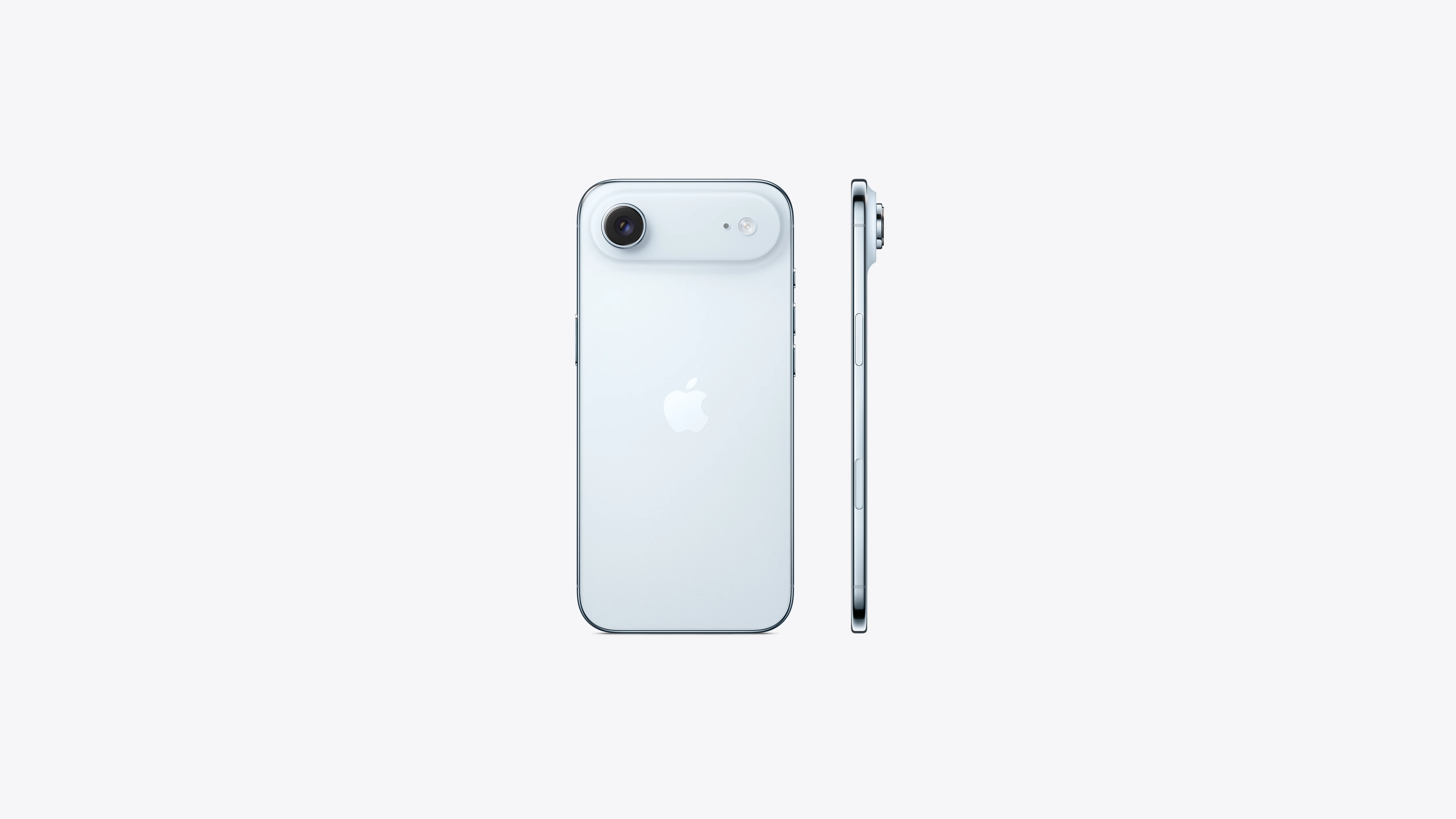 Apple iPhone 17 Air Sky Blue Back Image